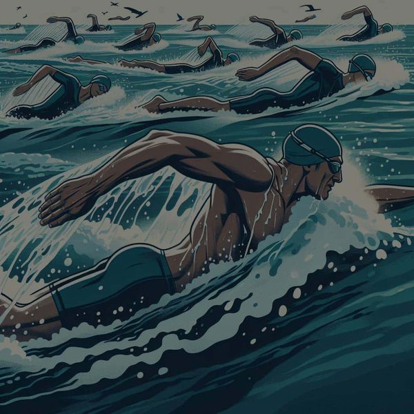 Quelles routines de natation en eau libre sont conseillées pour les triathlètes visant une amélioration de leur crawl?