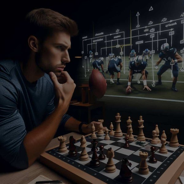 Comment les échecs peuvent-ils être utilisés comme outil d'entraînement stratégique pour les quarterbacks en football américain?