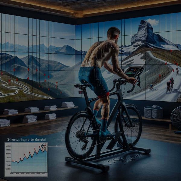 Comment structurer un entraînement de cyclisme en salle pour simuler les étapes de montagne du Tour de France?